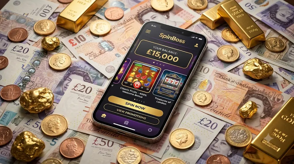 Spinboss mobile app for Android and iOS